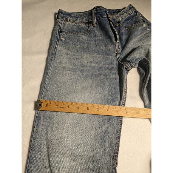 Abercrombie Jeans Women's Size 24 Signature Ankle Straight 28 Long - Picture 7 of 16